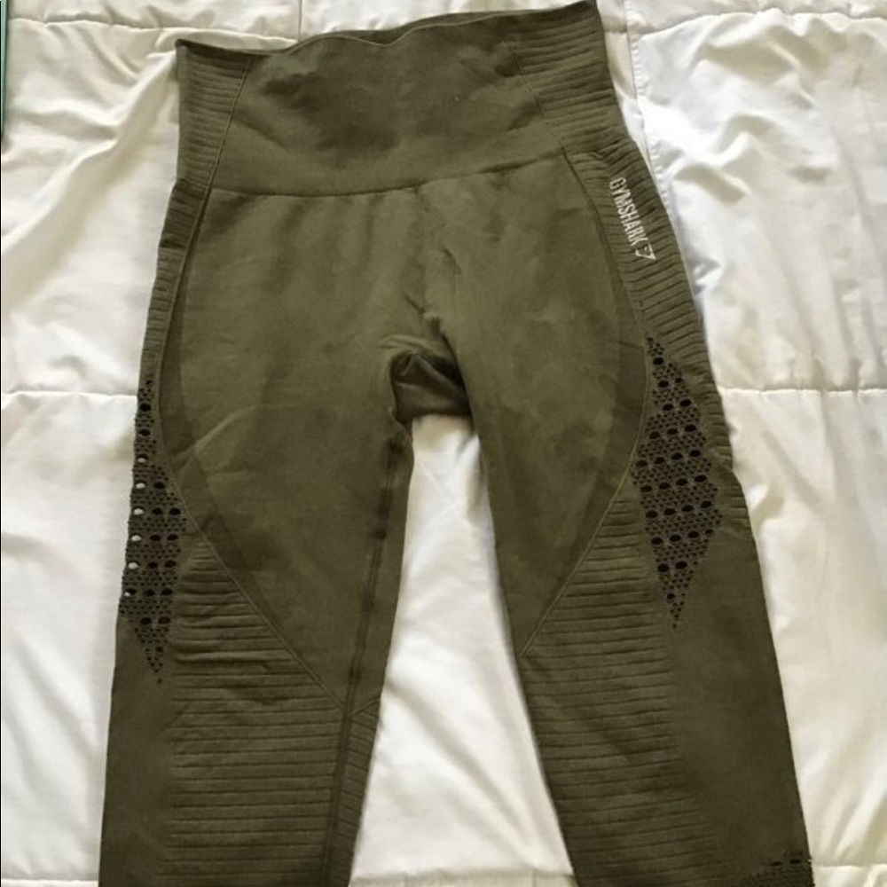 Gymshark energy olive leggings